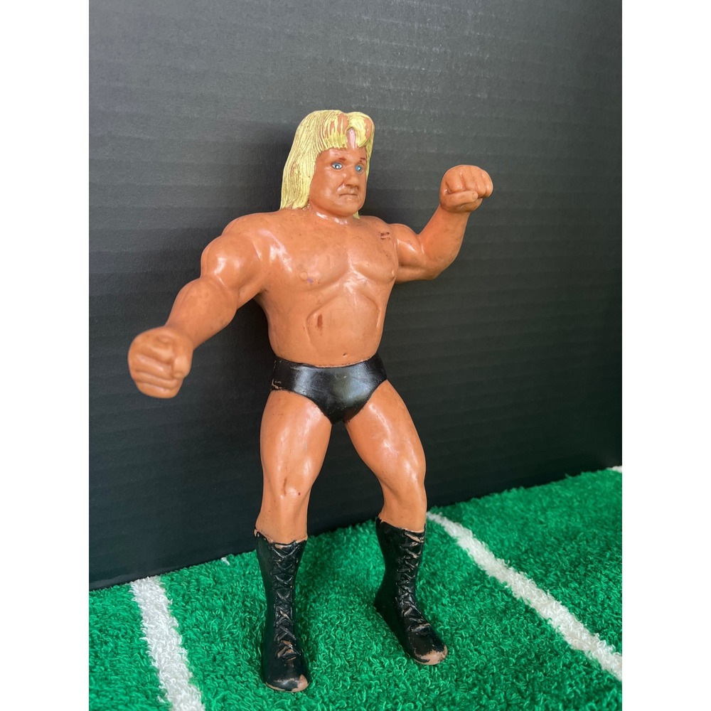 Vintage 1985 LJN WWF Rick Flair Wrestling Action Figure Rubber 8 inch Titan